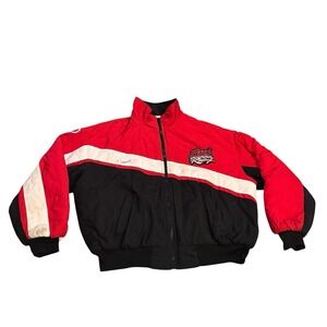 Bud Racing Kenny Bernstein Autographed Jacket Mens‎ XXL Vintage 90s NHRA